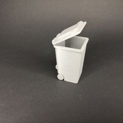 STL-Datei Free Desktop Trash Can with Lid kostenlos・3D-Druck-Idee zum  Herunterladen・Cults