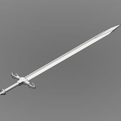 sword.JPG STL file sword, tool, cosplay, medieval, keychain・Model to download and 3D print