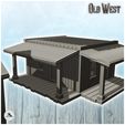 5.jpg Set of three wooden western buildings (25) - USA America ACW American Civil War History Historical