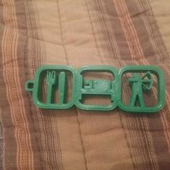 WhatsApp Image 2018-08-27 at 18.12.18.jpeg Fichier STL Tir à l'arc Kecychain - EAT SLEEP ARCHERY・Design pour imprimante 3D à télécharger