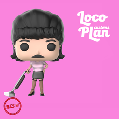 MErcuryLoco1.png STL file Freddie Mercury Queen Custom・Model to download and 3D print
