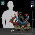 05.jpg Levi Ackerman vs Beast Titan ATTACK ON TITAN - STL bereit für 3D-Druck