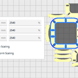 CURA-scale-settings-for-wind-me-up-square.png WIND-ME-UP Square Phone Charger Holder and Cable Organizer