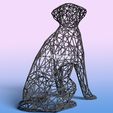 labrador-5.jpg Wired Labrador - 3D Wire Art
