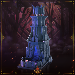 Monolith-Dice-Tower-1920x1920.png 3D file Monolith - Ancient Dice Tower・3D printer model to download