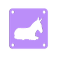 Donkey_Stencil-006.stl Donkeys Outline Art Stencils Bundle One