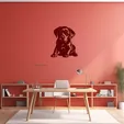 3.webp Labrador Puppy Wall Art