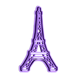 Torre eiffel.stl TOWER EIFFEL COOKIE CUTTER