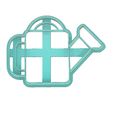 Watering Can Cookie Cutter.jpg WATERING CAN COOKIE CUTTER, GARDENING COOKIE CUTTER, FLOWER COOKIE CUTTER, TOOL COOKIE CUTTER, FONDANT CUTTER, GARDENING, WATERING CAN