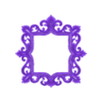 simple Ornate Square Picture Frame.stl Ornate Square Picture Frame