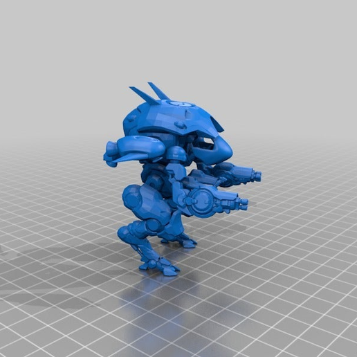 D.Va's Meka 3D model