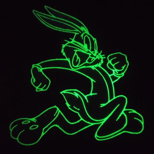 Bugs Bunny Poster 3D model