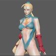 9.jpg CAMMY STREET FIGHTER GAME CHARACTER SEXY GIRL ANIME WOMAN 3D print model