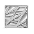 Decor-panel6-00.jpg Abstract mesh relief decor panel N01 3D print model