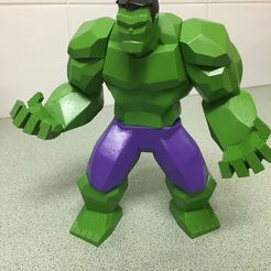 Faible Poly Hulk