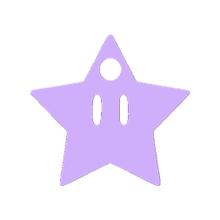 preview.png Fichier STL Porte-clés étoile (de Super Mario)・Plan pour impression 3D à télécharger