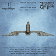 Felton Crossing TOURNEYS I THROUGH Toll Bridge with fiper Playable Interior Imagin3Designs www.myminifactory.com/users/Imagin3Designs ~ www.facebook.com/imagin3designs r www.instagram.com/imagin3designs/ www.patreon.com/imagin3designs Ponte a pedaggio Felton Crossing con interni giocabili