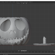 Pumpkin_StitchmouthFrontV.png Jack-o-Lantern Pumpkin