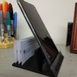 20977511-b4dc-4880-9a4e-2eef1363d043.jpg TABLET PHONE HOLDER AND 15 CARDS