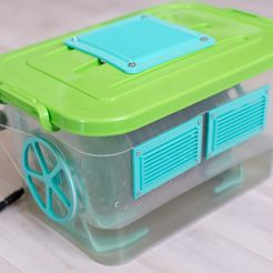 DSC_9179.jpg Free 3D file Humidifier and air washer・3D printable design to download