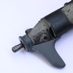 IMG_1159.JPG Free STL file Dremel Precision Grip 577 (Handle), Detailersgrip (Revised)・3D printing model to download