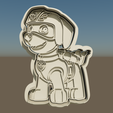 p9a.png Paw Patrol Cookie Cutter Set - Paw-tastic Adventures with Ryder, Marshall, Rubble, Chase, Rocky, Zuma, Skye, Everest, Liberty, and Stamps!