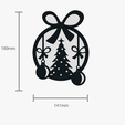 g3-size.png 06 Christmas Garlands Panel Collection - Door Decoration