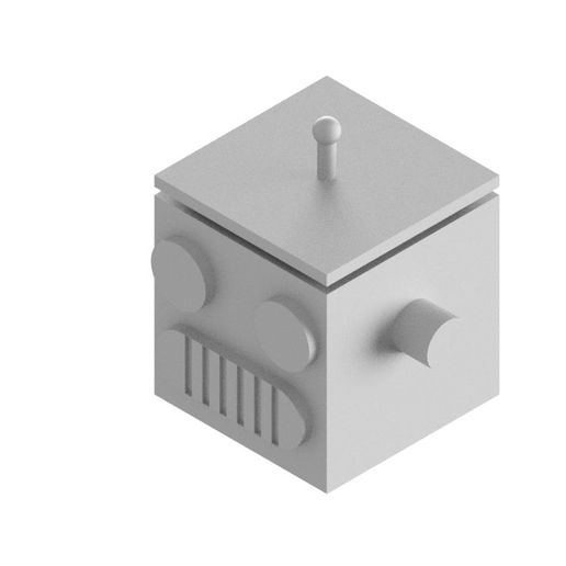 Free STL file Robot Box・3D print object to download・Cults