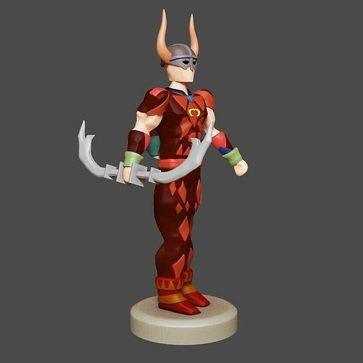 Download STL file runescape osrs • 3D printing model ・ Cults