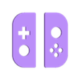 Asset_1232.stl Nintendo Switch Joy-Con Controller Pair 3D Printable Model