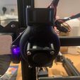 Ender 3, 3 V2, 3 pro, 3 max, dual 40mm axial fan hot end duct / fang. CR-10, Micro Swiss direct drive and bowden compatible. No support needed for printing