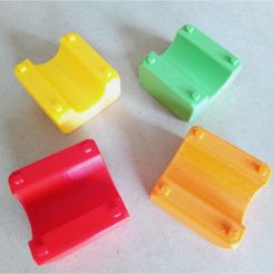 MarbleRunBlocks-FreeSample01.jpg Archivo STL gratis Marble Run Blocks - Muestra gratuita・Diseño imprimible en 3D para descargar
