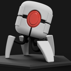 Robot-1.png 3MF-Datei Nuklearthron - Roboter・Design für den 3D-Druck zum Herunterladen