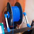 SAM_3982.jpg Prusa i3 Spool holder for 6mm frame