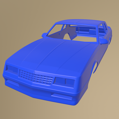 A037.png STL-Datei MONTE CARLO SS 1986 DRUCKBARE KAROSSERIE・3D-druckbares Design zum Herunterladen