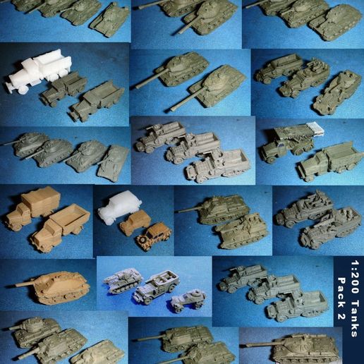 pack2close_display_large.jpg 1:200 Tanks and Vehicles - Pack 2