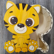 Tigre.png Caixas de várias figuras cortadas a laser