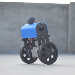 DSC_0297.jpg 3D Printed Self Balancing Robot [ 3D Files and Gerber File ]