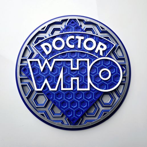 Doctor Who Dimensional Mosaic - 3D model önizlemesi