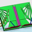 3D_FRONT_OPEN.JPG Foldable Book Stand