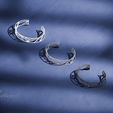 Bracelets_Coll_2_R7.jpg 3d 手镯设计，树脂 3d 打印手镯，STL 文件 SLS 3d 打印，3d 打印首饰设计，STL 模型文件，首饰制作 STL