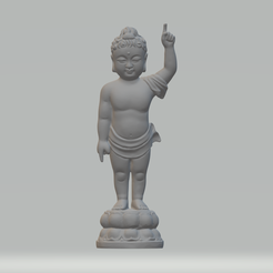 1.png STL file There is only one Buddha 3D print model・3D printing idea to download