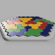 Image-1.png Hexagon Board Puzzle - Jogo de tabuleiro de encaixe de formas para crianças