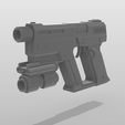 Pers_Trim.png Helldivers 2 - P-2 Peacemaker pistol - High quality 3d print model
