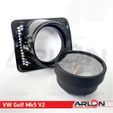 1.jpg Boîtier de jauge d'air, 52 mm, pour VW Golf MK5 v2 "Arlon Special Parts".