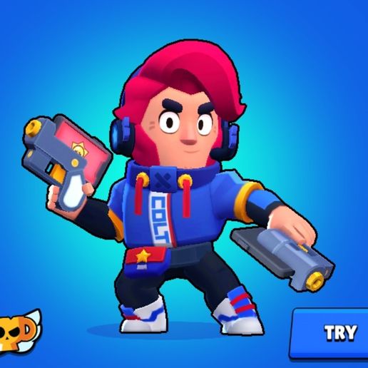 BRAWL STARS│CHALLENGER COLT - 3D model önizlemesi