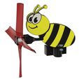 zlozenie.jpg STL file Garden Bee Vane・3D printable design to download