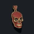 Screenshot-2022-05-28-150814.jpg skull pendant with gems 3D print model