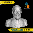 James-A.-Garfield-Personal.png 3D Model of James A. Garfield - High-Quality STL File for 3D Printing (PERSONAL USE)