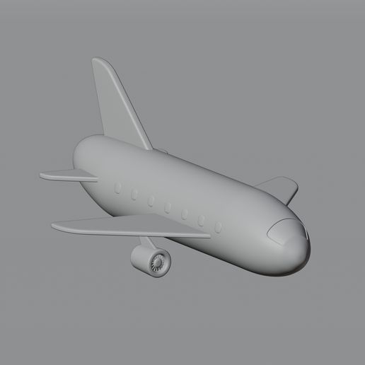 🛩️ Airplane・ STL File for 3D printing・Cults